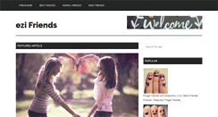 Desktop Screenshot of ezifriends.com