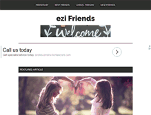 Tablet Screenshot of ezifriends.com